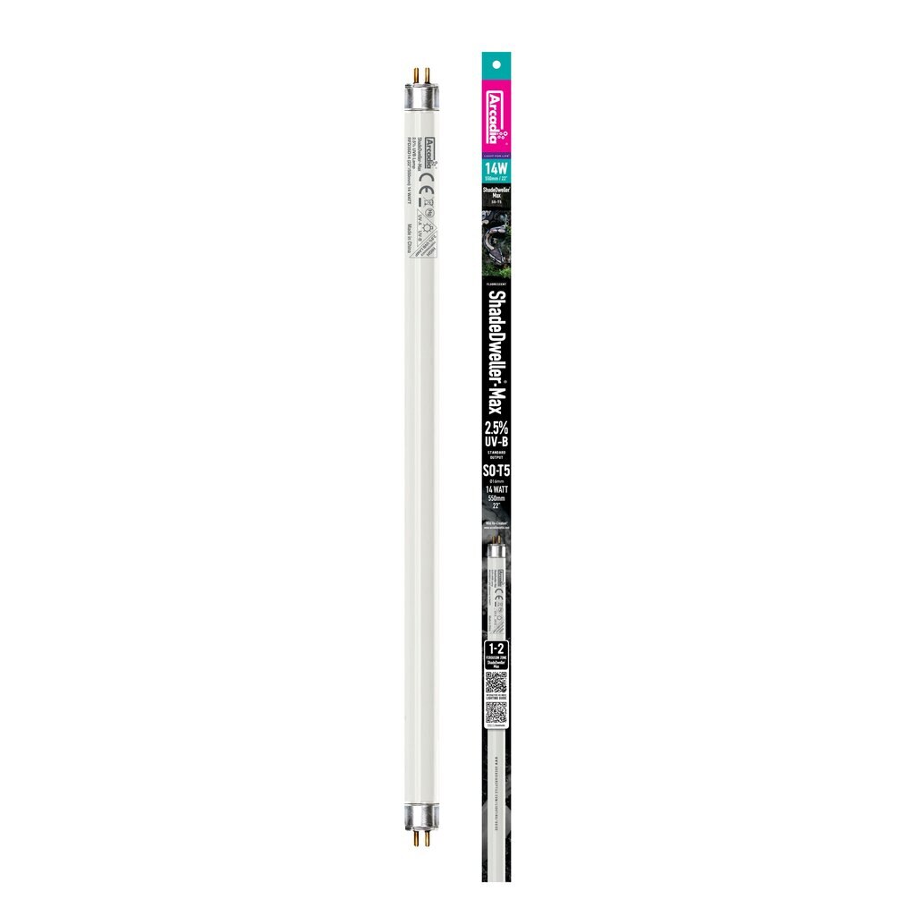 Arcadia ShadeDweller-Max 2.5% UV Lamp 14W | Arcadia Reptile
